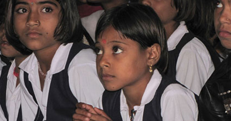 An Under Priviliged GIrl Enjoys Her Rights to Education - Project Nanhikali